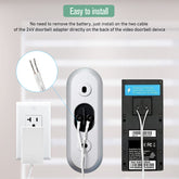 AC 120V to DC 24V Converter, 10ft Cord for LED Strip Lights, Ring Doorbell & Low Voltage Electronics. Safe & Energy Efficient.
